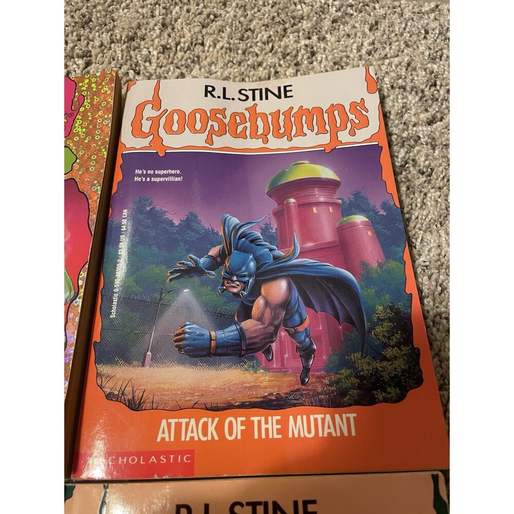 Goosebumps Books Lot Of 12 by R.L. Stine Mixed Editions 1990s Paperback VTG - Picture 4 of 12
